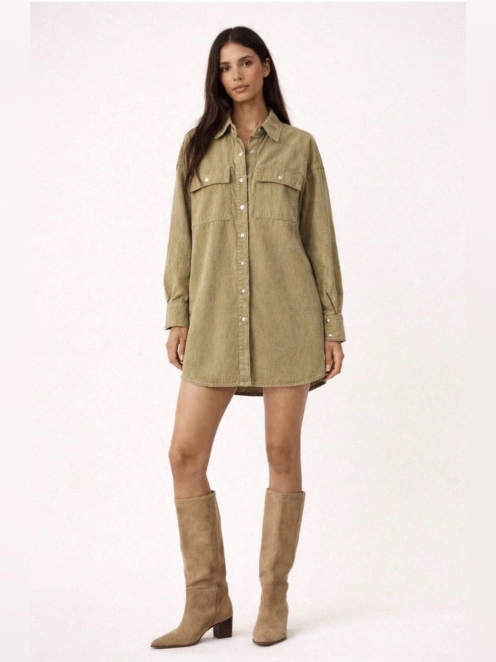 Reformation Ace Oversized Shirt Jacket Size X-Small